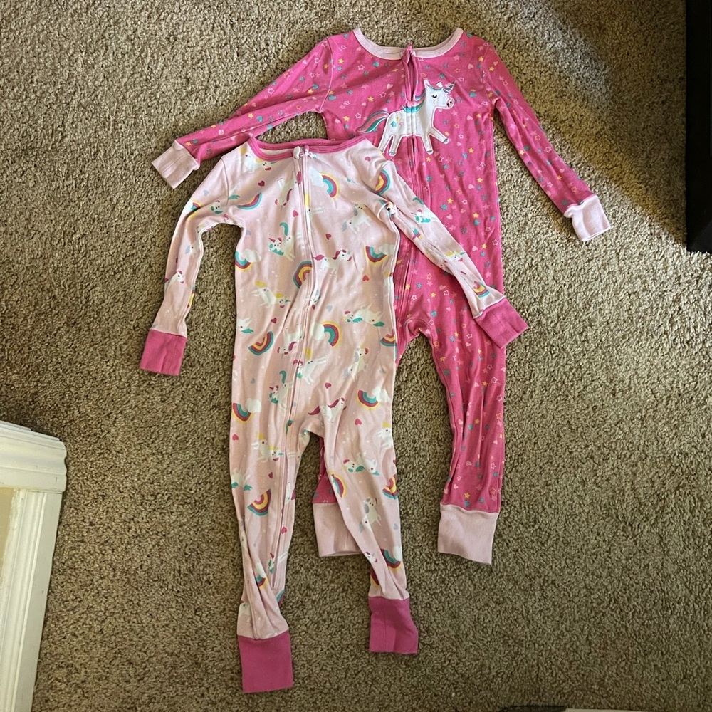 Absorba Unicorn Pajama Set for Toddler, size 3T